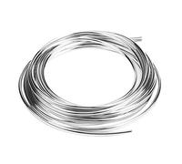 Gardes de Bord de Porte de Voiture, Garniture de Moulure de Bord de Porte de Voiture Noire de 6 M / 19,7 Pieds, Bande de Protection contre les Rayures(Argent)