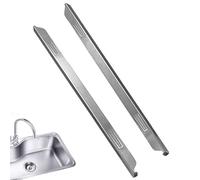 Gardes De Gaps Pour La Cuisson | Filler De Gaps De Four Résistant À La Chaleur | Protecteur De Protection De L'étagère - 1 Paire De Gardes De Gaps De Four En Acier Inoxydable, Protection De Fuorius