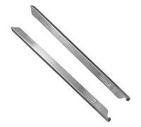 Gardes De Gaps Pour La Cuisson | Filler De Gaps De Four Résistant À La Chaleur | Protecteur De Protection De L'étagère - 1 Paire De Gardes De Gaps De Four En Acier Inoxydable, Protection De Fuorius