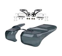 Gardes de main de vélo de terre - Protecteur de main de service lourd, Mount Shield | Garde du vent du guidon pour enduro, MX, trail, course tout-terrain, vent gagnant et