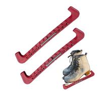 Gardes de patinage sur glace : 1 paire de housses de protection de patineur réglables, patins à glace en plein air | Le protecteur de lame de patinage couvre les accessoires de patinage,