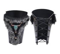 Gardes du bras médiéval, bracelets au bras médiéval | Bracelets de poignet de 1 paire Cosplay Arm Medieval Arm Guard - Maillot de poignet Père petit ami protection de l'avant-bras pour le, Fare