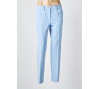 gardeur pantalons femme de couleur bleu 40