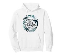 Gardez la mer sans Plastique Journée de la Terre Sweat à Capuche