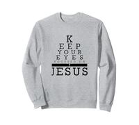 Gardez Les Yeux fixés sur Jésus Matthieu 14 Sweatshirt