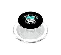 Gardez Notre Environnement de mer sans Plastique PopSockets PopGrip pour MagSafe