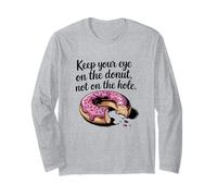 Gardez Un œil sur Le Donut, Pas sur Le Trou Manche Longue