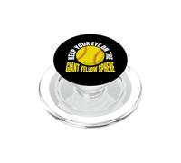 Gardez Un œil sur Le Joueur de Softball géant à sphère Jaune PopSockets PopGrip pour MagSafe