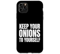 Gardez Vos oignons pour Vous-même Gourou de la Digestion du régime Fodmap Faible Coque pour iPhone 11 Pro Max