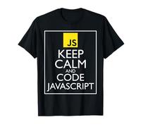 Gardez votre calme et codez JavaScript ! T-Shirt