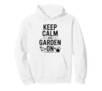 Gardez Votre Calme et jardinez grâce à Inspirational Gardening Sweat à Capuche