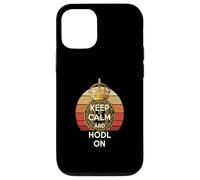 Gardez votre calme et maintenez un fort état d'esprit cryptographique : bitcoin Coque pour iPhone 12/12 Pro
