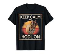Gardez votre calme et maintenez un fort état d'esprit cryptographique : bitcoin T-Shirt
