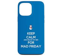 Gardez Votre Calme et préparez-Vous à Affronter Le Bonhomme de Neige du Mad Friday Coque pour iPhone 13 Pro Max