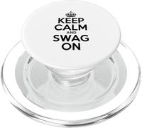 Gardez Votre Calme et Restez en Forme PopSockets PopGrip pour MagSafe