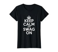Gardez Votre Calme et Restez en Forme T-Shirt Graphique avec Valeur
