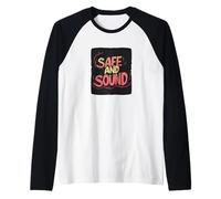 Gardez votre calme et restez sains et saufs Manche Raglan