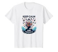 Gardez Votre Calme et Votre liberté T-Shirt, Enfant, Blanc, 6 Ans
