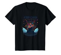 Gardez Votre Calme et Votre liberté T-Shirt, Enfant, Noir, 10 Ans