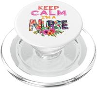 Gardez Votre Calme, Je suis infirmière PopSockets PopGrip pour MagSafe