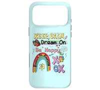 Gardez Votre Calme, rêvez d'être Heureux, Croyez en Vous de manière Positive Coque pour iPhone 17 Pro Max