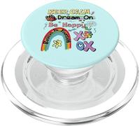 Gardez Votre Calme, rêvez d'être Heureux, Croyez en Vous de manière Positive PopSockets PopGrip pour MagSafe