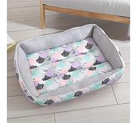Gardez Votre Chien à l'aise dans la Chaleur avec Un lit pour Chien doté d'un Coussin Frais et d'une Surface en Soie glacée.