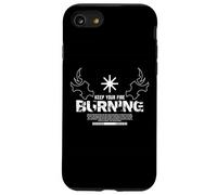 Gardez Votre feu brûlé - Déclaration Urbaine Streetwear Coque pour iPhone SE (2020) / 7/8