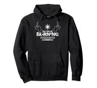 Gardez Votre feu brûlé - Déclaration Urbaine Streetwear Sweat à Capuche