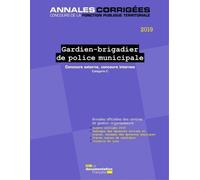 Gardien-Brigadier De Police Municipale - Concours Externes Et Internes - Catégorie C