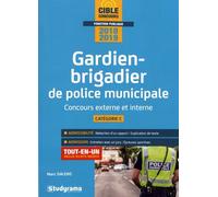 Gardien-Brigadier De Police Municipale - Edition 2018-2019