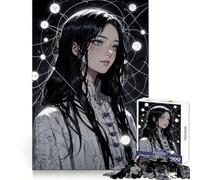 Gardien Céleste︰ Puzzle Tisseur de Constellations pour Adolescents 1000 Pièces Améliore la Mémoire Temps de Détente Agréable Surprise d'anniversaire Découpe Laser (38x26cm)