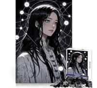 Gardien Céleste︰ Tisseur de Constellations Puzzles pour Adultes 1000 Pièces Développe la Dextérité Mentale Loisirs Légers Ajustement Parfait (38x52cm)