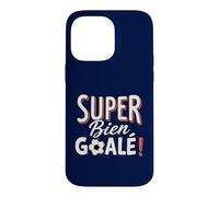 Gardien de But Foot Amateur Super Bien Goalé Anniversaire Coque pour iPhone 14 Pro Max