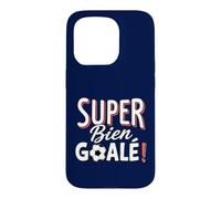 Gardien de But Foot Amateur Super Bien Goalé Anniversaire Coque pour iPhone 15 Pro
