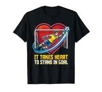 Gardien de But, il Faut du cœur pour marquer Un But T-Shirt