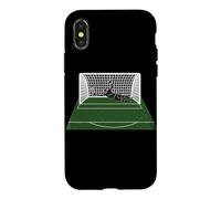 Gardien de But Save on Pitch But Net Soccer 2026 Art Coque pour iPhone X/XS