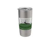 Gardien de but Save On Pitch But Net Soccer 2026 Art Gobelet isotherme en acier inoxydable double paroi