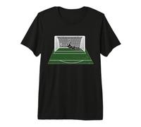 Gardien de But Save on Pitch But Net Soccer 2026 Art T-Shirt Haut de Gamme