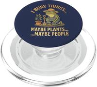 Gardien de Grenouilles, j'enterre des Choses, Peut-être des Plantes, Peut-être des Gens drôles PopSockets PopGrip pour MagSafe