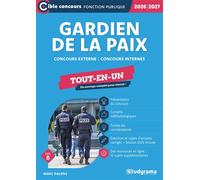 Gardien de la paix - Concours externe - Concours internes - Tout-en-un Un ouvrage complet pour réussir ! - Marc Dalens - Studyrama Eds - broché - Scolaire / Universitaire