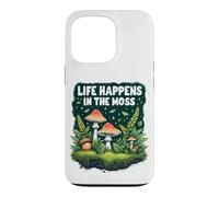 Gardien De Mini Forêt Life Happens in The Moss Coque pour iPhone 13 Pro