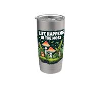 Gardien De Mini Forêt Life Happens In The Moss Gobelet isotherme en acier inoxydable double paroi