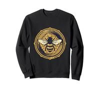 Gardien de Ruche certifié pour Les Amateurs de Jeux de Mots d'apiculteur Sweatshirt