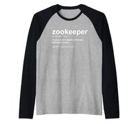 Gardien De Zoo - Zookeeper Manche Raglan