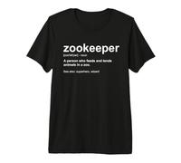 Gardien De Zoo - Zookeeper T-Shirt Haut de Gamme