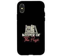 Gardien du passé Professeur d'histoire Passionné d'histoire Fans d'histoire Coque pour iPhone X/XS