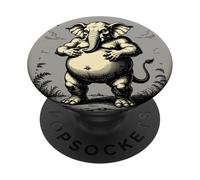 Gardien du Ventre Occulte fantaisiste PopSockets PopGrip Adhésif