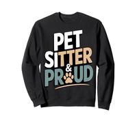 Gardienne d'animaux et fière Amoureuse des Soins pour Animaux de Compagnie Sweatshirt