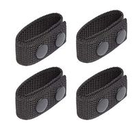 Gardiens de Ceinture de Service 4 Pièces, Nylon Passant de Ceinture Gardiens de Ceinture Tactiques avec Doubles Boutons-Pression pour Les Sports de Plein Air Camping Équipement Militaire de Police